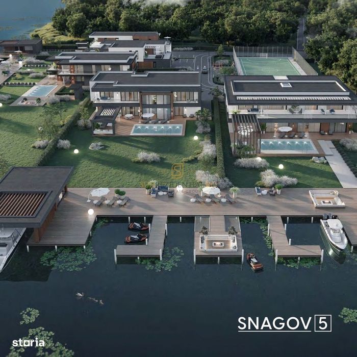 Vilă de lux cu piscină și deschidere la Lacul Snagov | Ilfov