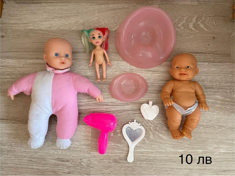 Лотове използвани детски играчки за момиченце