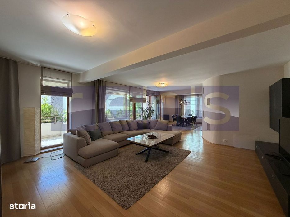Herastrau | Inchiriere 4 Camere | Mobilat-Utilat Lux | Parcare | 200Mp