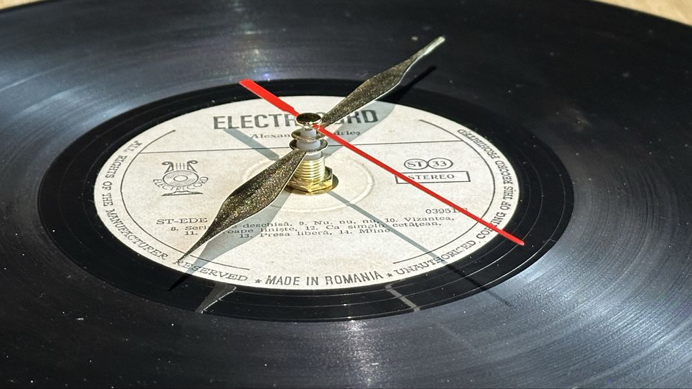 Ceas perete ceas vinil ceas ceasuri vinyl platan ceas disc ceas dj