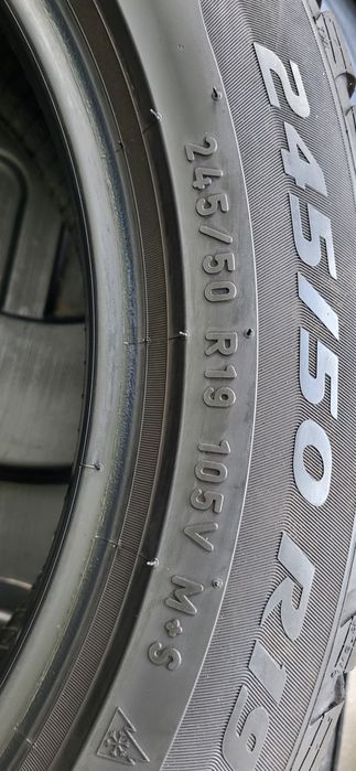 4 anvelope 245 50 19 pirelli winter sottozero3 rsc 2023 6-7mm