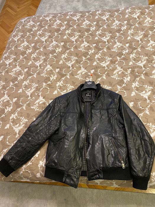 Яке от естествена кожа