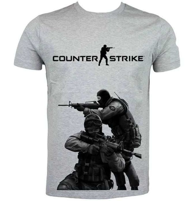 Тениска Counter Strike  над 20 цвята CS GO Counter Strike