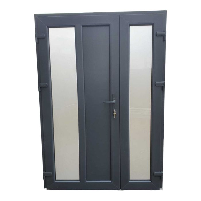 Usa premium de exterior termopan pvc antracit gri disponibil pe stoc