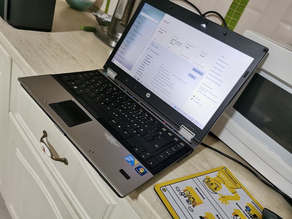 Laptop Hp Elitebook 8440P 14" Intel i5 8GB RAM SSD 250GB Windows 10