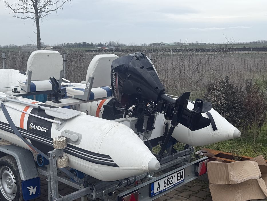 Zander BD390P надуваема лодка