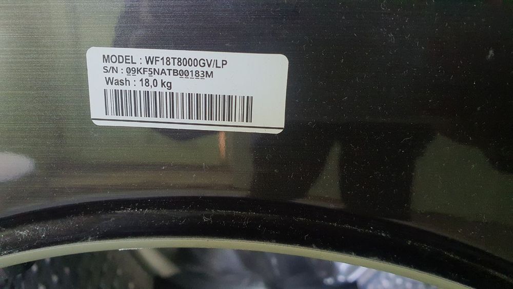 Samsung 18 kg Holati idyal