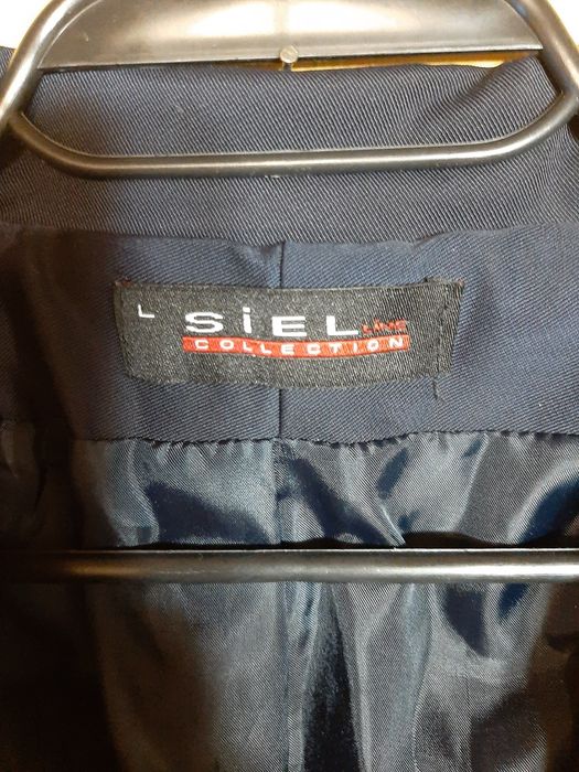 Дамско синьо сако