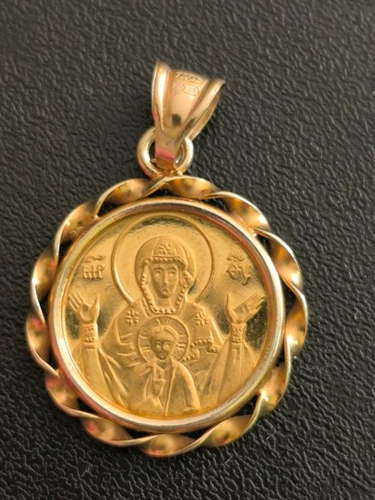 20 златни лева Света Богородица и Младенеца