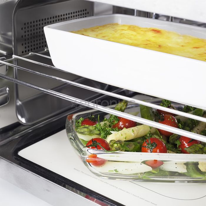 Керамична Микровълнова фурна Caso MG 25 Ceramic menu 2 в 1, 25 л, черна - с грил