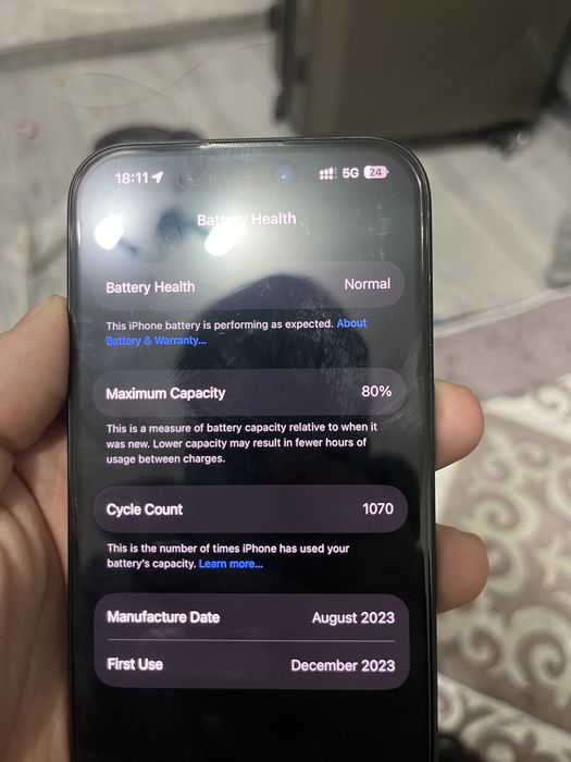 Iphone 15 pro 256 gb