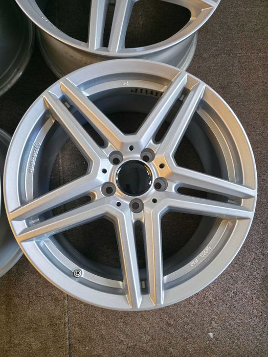 4 Jante Aliaj 5x112 18'' 8J ET 43 - DEMO NOU - Mercedes V-Class Vito C-Class E-Class S-Class  VW Golf Passat Tiguan Touran Skoda Octavia Superb Kodiaq