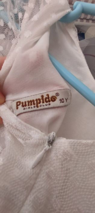 Детское платье снежинка