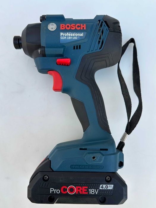 BOSCH GDR 18V-160 - Акумулаторен импакт 2x18V 4.0Ah като нов!
