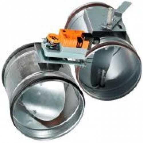 Воздушный клапан для круглых каналов КВ d315