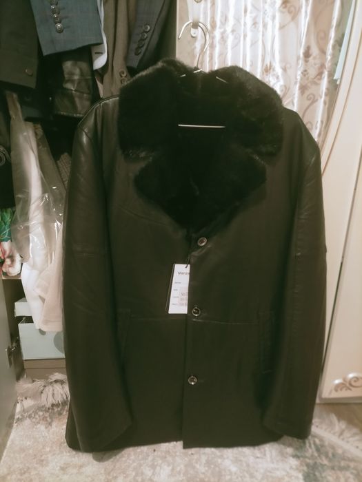 Норковая дублёнка мужская
