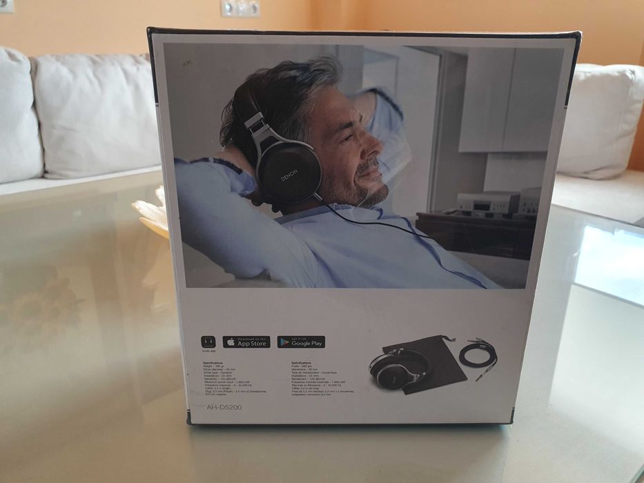 Нови слушалки Denon Ah-d5200 Headphones
