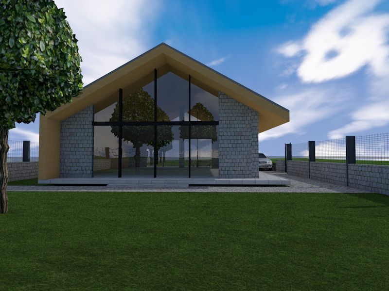 Teren La Lac in  Geaca Pt Casa com Geaca  jud Cluj - 1000 M