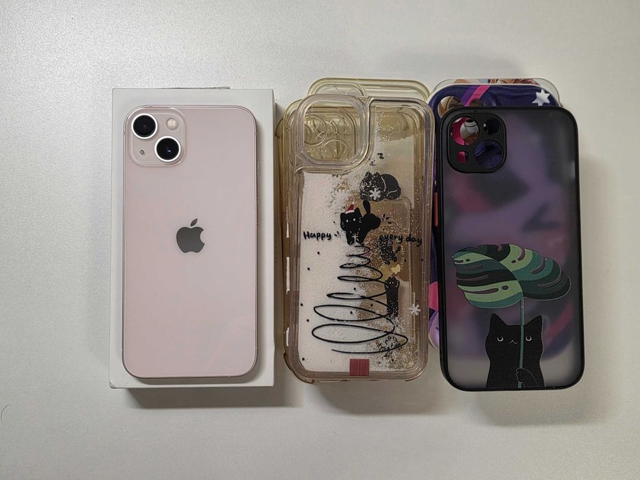 Розовый iphone 13 256gb