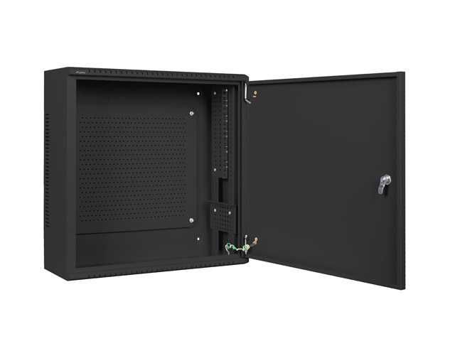 Rack 19" Lanberg 6U+3U/540X200 Profil Redus, Negru (Asamblat)