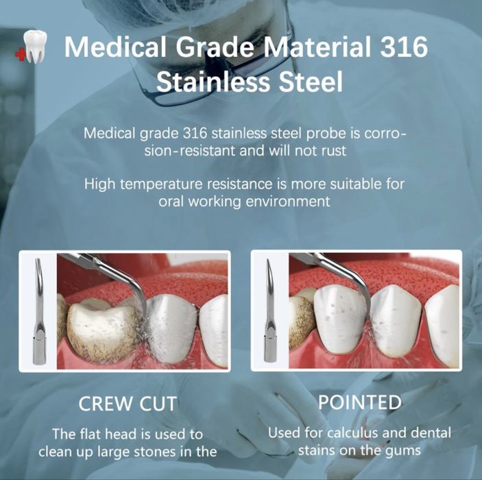 Уред за почистване на зъбен камък