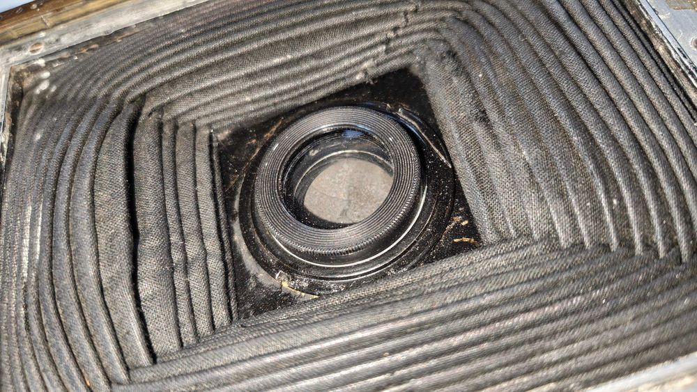 Camera vintage large format 9x12