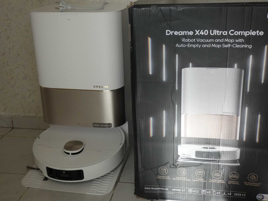 Dreame X40 Ultra Complete Робот прахосмукачка моп
