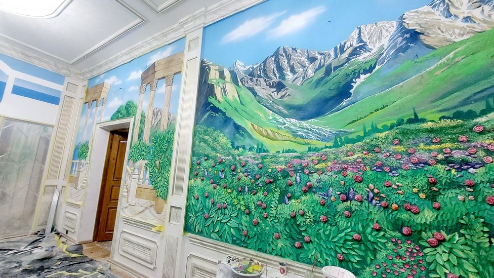 Rassom.рассом  барелиф роспис  rasmlar chizish