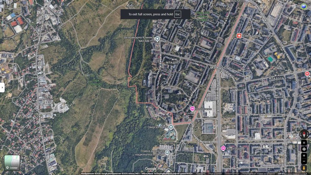 Инвестиционен терен за жилищно строителство – ж.к. Младост 2