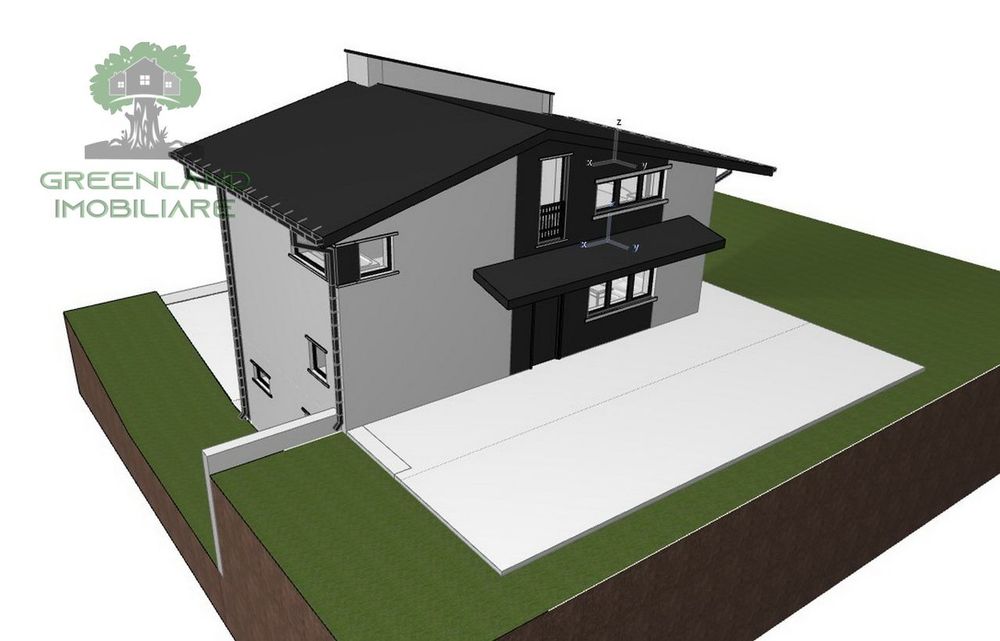 TEREN intravilan 500mp cu autorizatie+fundatie casa+anexa, Miroslava
