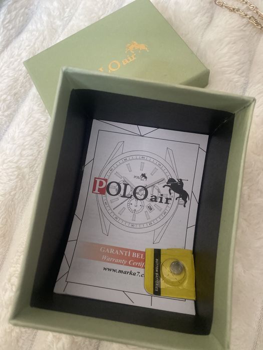 Комплект POLO. Часы и браслет