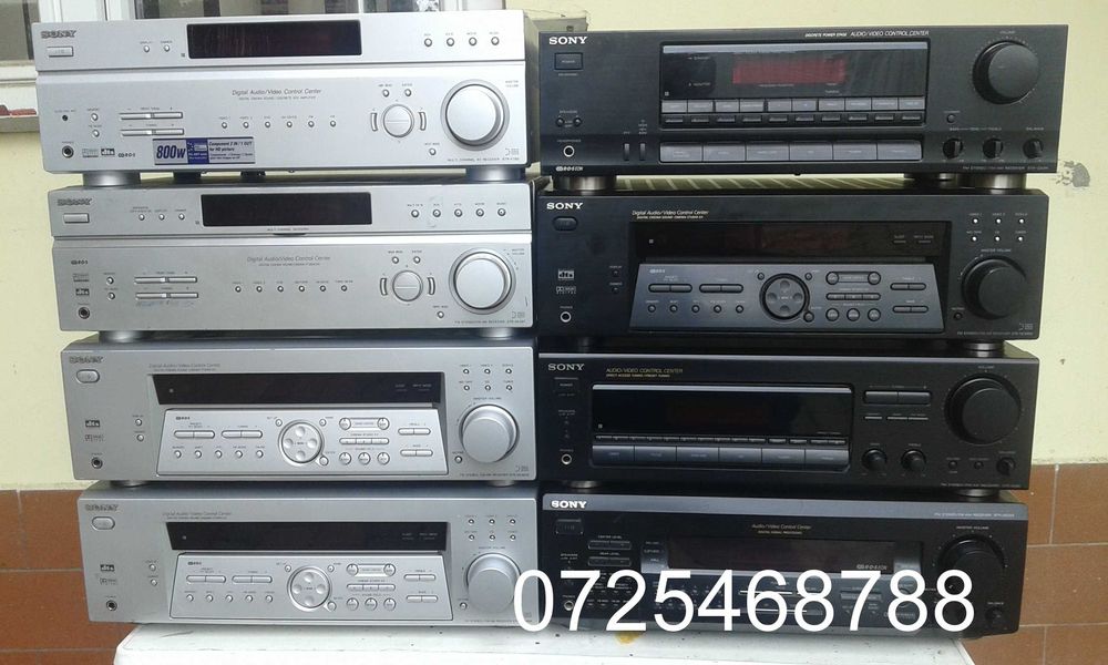 amplificator sony statie technics 2x 100w denon boxe de la