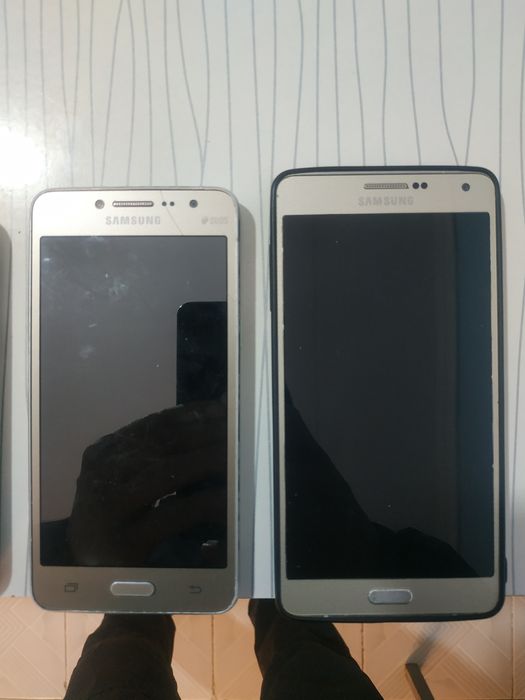 Samsung J2 prime J3 A7 Grand prime telefonlar bor