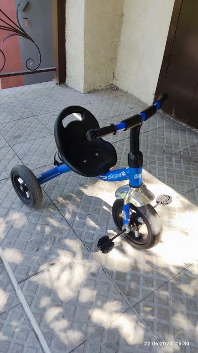Новый детский велосипед