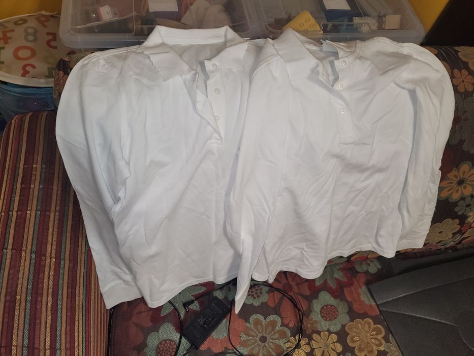 Tricouri cu maneca lunga polo noi 158-164 cm