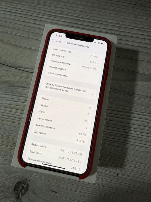 iPhone xs max 64/80
