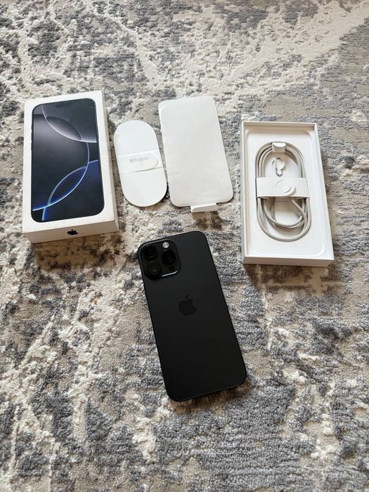 Apple iPhone 16 Pro Max 256 гб 93% / Айфон 16 Про Макс 256GB Алматы