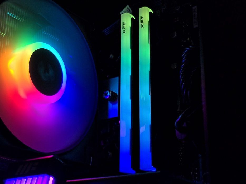 Игровой компьютер на базе Ryzen 7500f