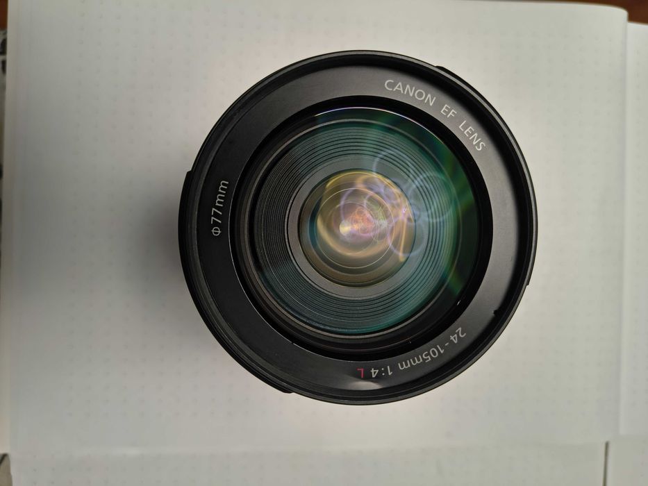 Obiectiv foto Canon EF 24-105mm f/4L IS USM Full Frame– obiectiv profesional seria L