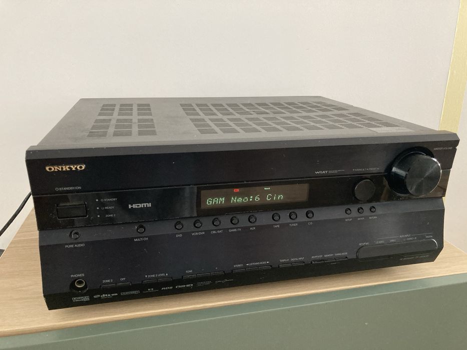 Receiver 5.1 Onkyo TX-SR605 cu telecomanda / Amplificator / Statie
