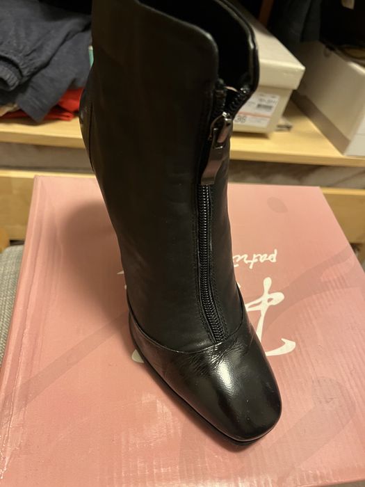 Ghete elegante din piele