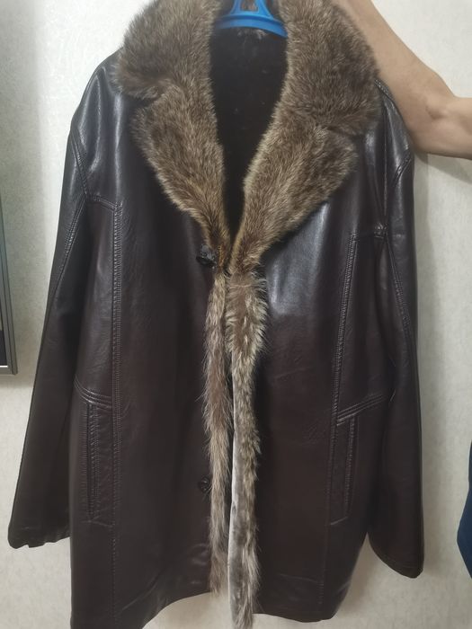 Мужская дубленка