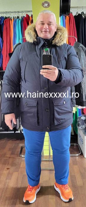 Tommy Hilfiger Parka Hampton, puf si pene, 3 xl american talie 150 cm
