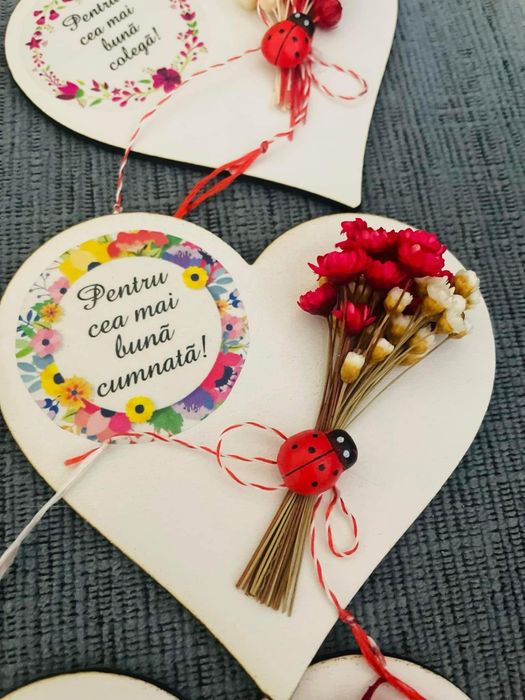 Martisoare realizate manual