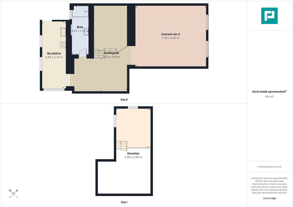 Apartament ultracentral cu 2 camere în Mako