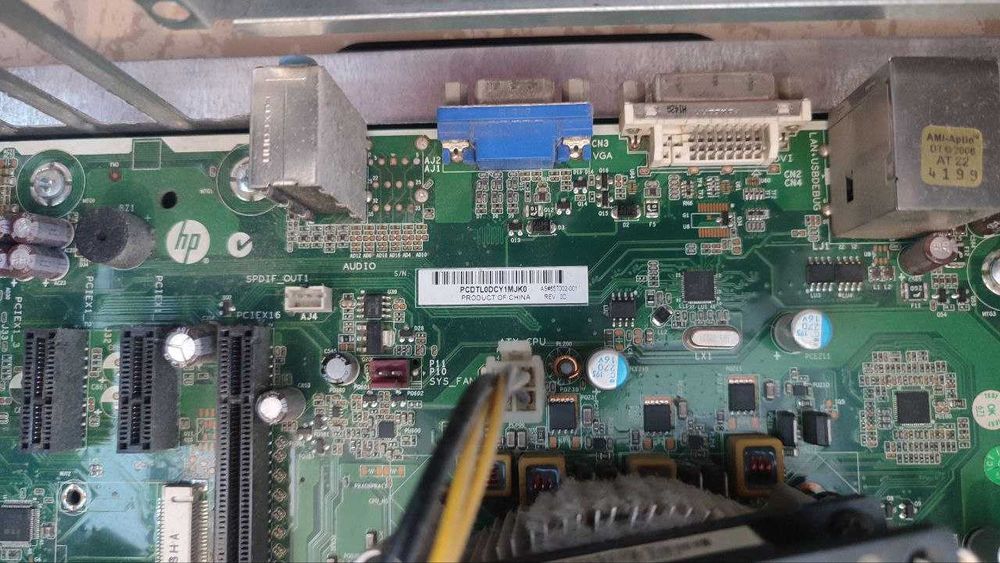 ПК, Компьютер, материнская плата, процессор, блок питания, DVD Привод