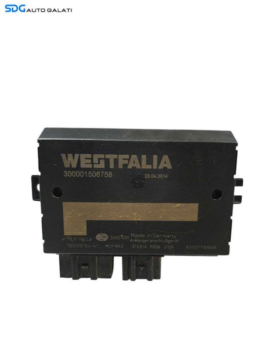 Unitate Modul Calculator Control Confort Carlig Remorcare Volkswagen Tiguan 5N 2007 - 2018 Cod 300001506758 [LR1189]