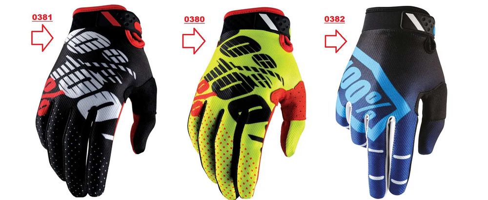 Ръкавици за Мотор/Вело/Атв 3-ри цвята