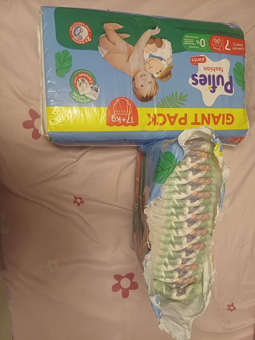 Pampers pufies chilotel nr 7