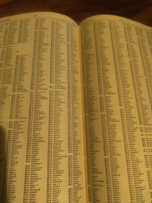 Атлас ADAC Германия.отпечатан през1981г.